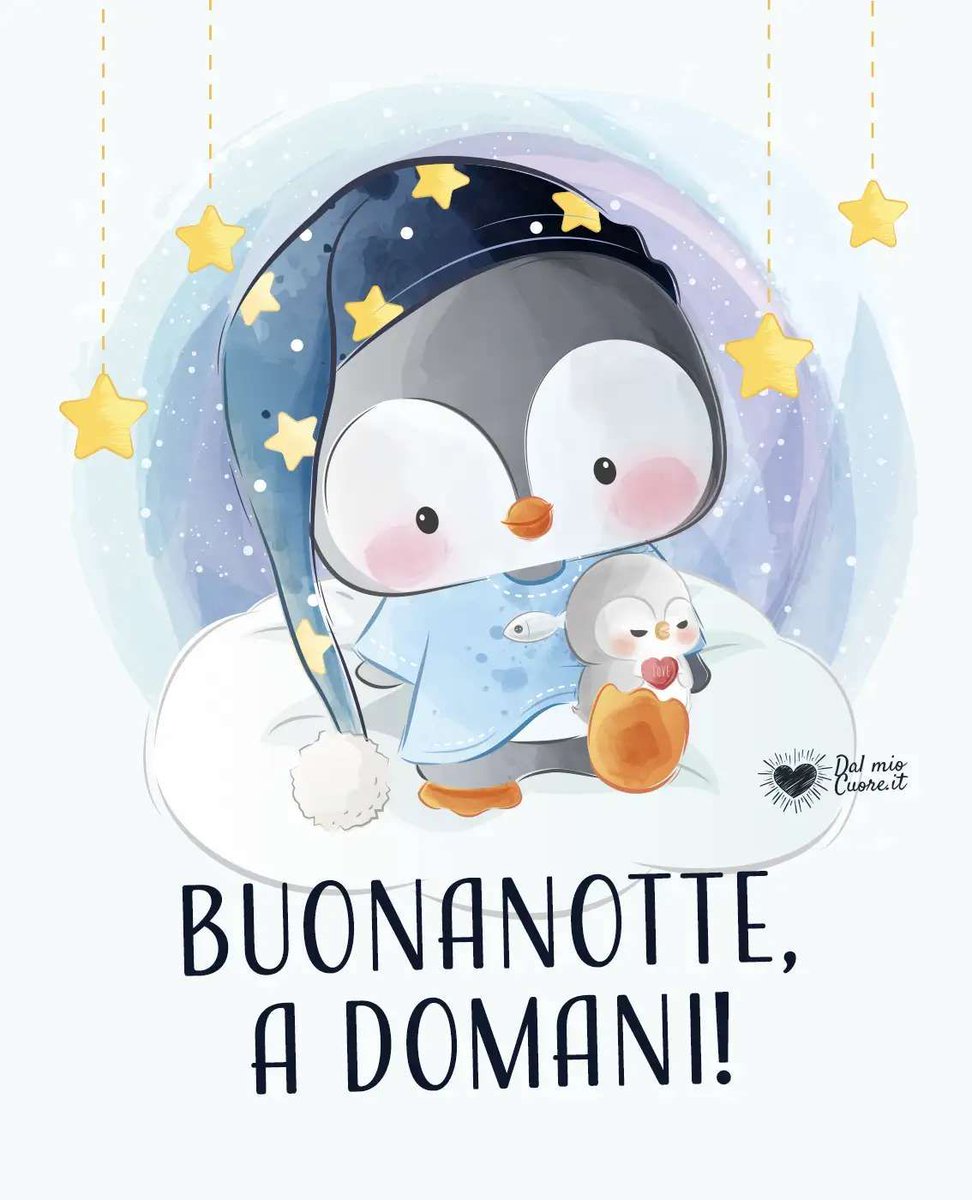 DalmiocuoreIT's tweet image. Buonanotte, a domani!

#buonanotte #pinguino #dalmiocuore - dalmiocuore.it/immagini-della…