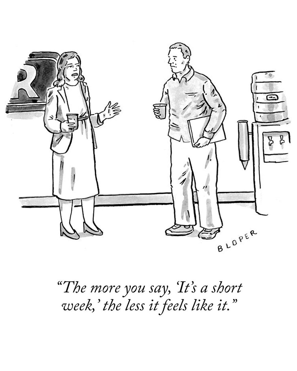 NewYorker's tweet image. A cartoon by Brendan Loper, from 2018. #NewYorkerCartoons