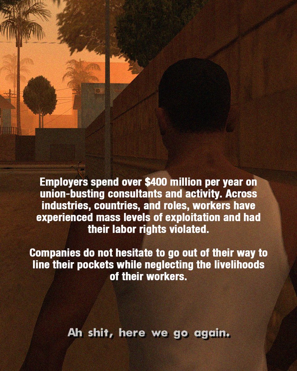 techworkersco's tweet image. NYC 🌆 Protest at Rockstar’s NY offices next Friday, Dec 5th with us! We will be there with organizers across the industry — let’s make the fight against their illegal union-busting international ✊

🗓️ Friday, December 5th
⏰ 5PM onwards
📍 622 Broadway, New York, NY 10012