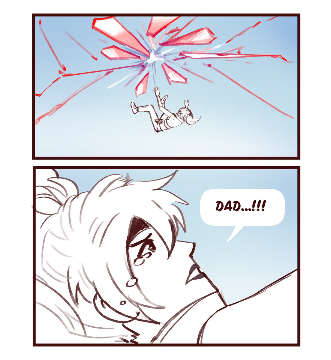 just drawing some angst ig because zero hour is approaching!!! #hope #jones #fortnite