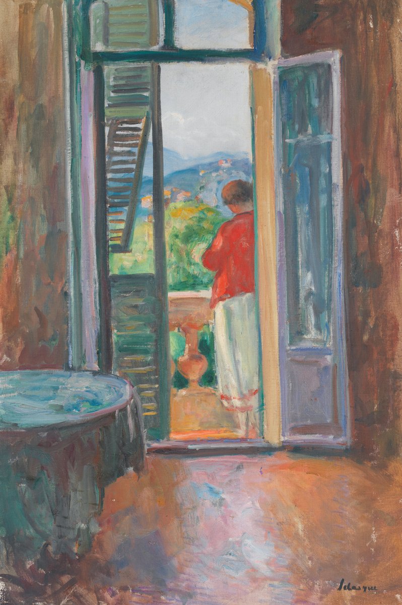 hodgetts_susan's tweet image. Henri Lebasque (1865-1937)
    ~ Sur le balcon, au Cannet 

#AdoorableThursday #Cannet #Art #Riscle