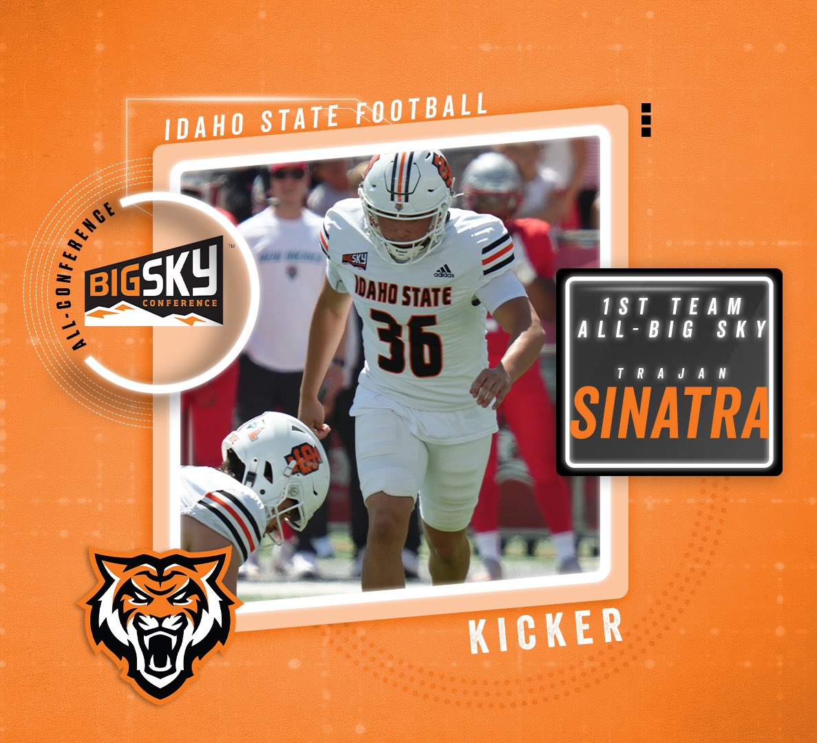 🧊 Tra did it his way! Congrats Trajan on the First Team Honors! #ROAR