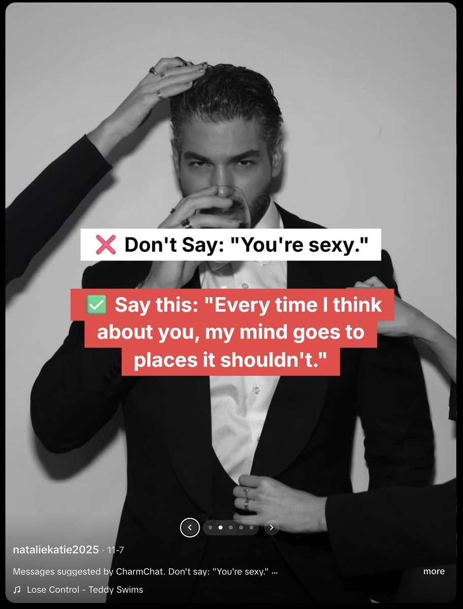 onlinedopamine's tweet image. alright, now I think I&apos;ve truly seen it all

stumbled upon this slideshow promoting a dating app called charmchat

upon first glance, nothing weird about it

however, the app is not a typical dating app

instead of just giving you rizz advice, it also provides users with &quot;zodiac…