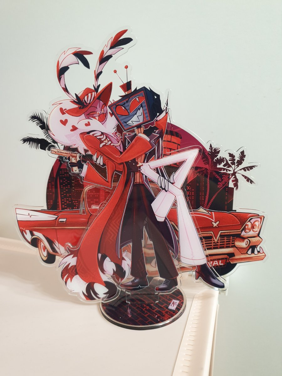 Hi, I drew my stand with the past VoxVal and now you can buy it for 15$ ---> xpersonatoy.com/products/pre-s… #VoxVal #HazbinHotel #HazbinHotelVox #HazbinHotelValentino