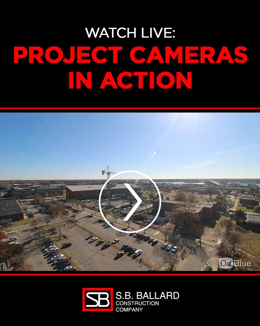 SBBCC's tweet photo. 🔍 Watch Live: Project Cameras in Action

See real-time progress from S.B. Ballard projects via OxBlue cameras:
🏫 Culpepper Elementary (Chesapeake)
🏗️ George Wythe HS (Richmond)
🏘️ VSU Student Housing

👉 https://t.co/DN0oL1H1vP 

#ProjectTransparency #BuiltToServe #SBBCC https://t.co/0uxDIS5U9p