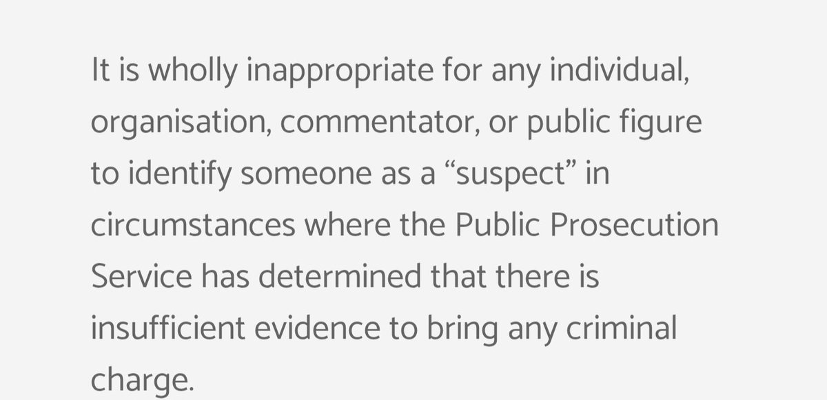 🚨NEW: Statement from <a href="/KRWLaw/">KRW Law Human Rights</a> on behalf of Naoise Ó Cuilin. Son of <a href="/sinnfeinireland/">Sinn Féin</a> MLA <a href="/CaralNiChuilin/">🇮🇪🇵🇸🏳️‍⚧️CarálNíChuilín, Is Deontóir Mé ✊</a>. 

"It has been alleged particularly on social media – that our client was “involved in the damage” to the portrait of DUP peer Lord Wallace Browne at Belfast City Hall.

This