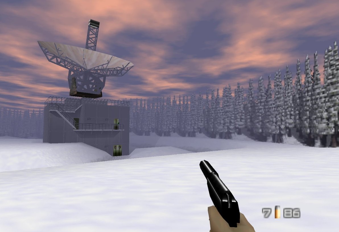 ☃️Nintendo 64 snow☃️