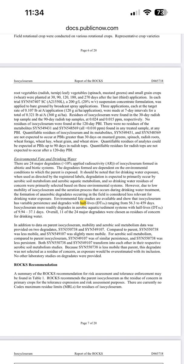 Logicopa's tweet image. While the structure does look like it has some covalently bound halides, the product does break down and has a half life.

The bees probably won’t be happy though.