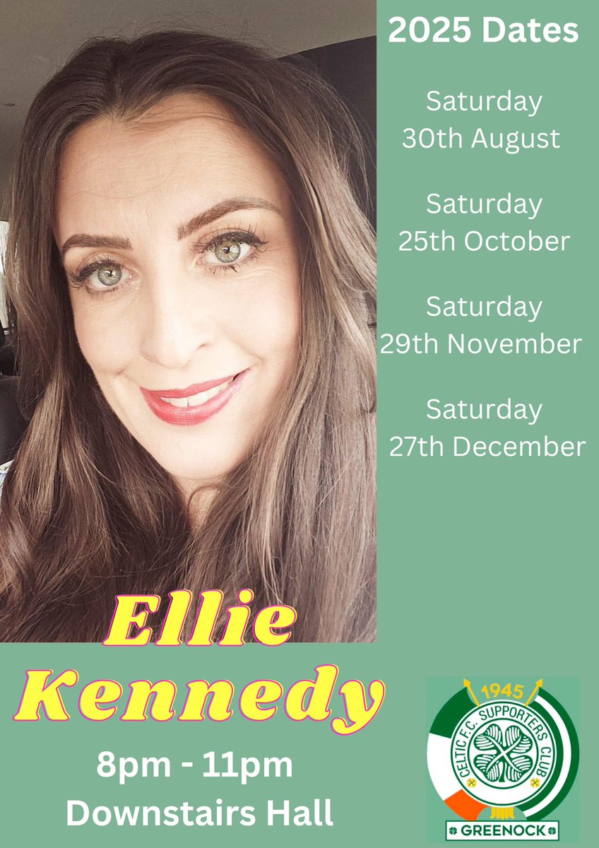Ellie is back this Saturday night playing all the big hits, from 8pm until 11pm.🎤🎤🎤