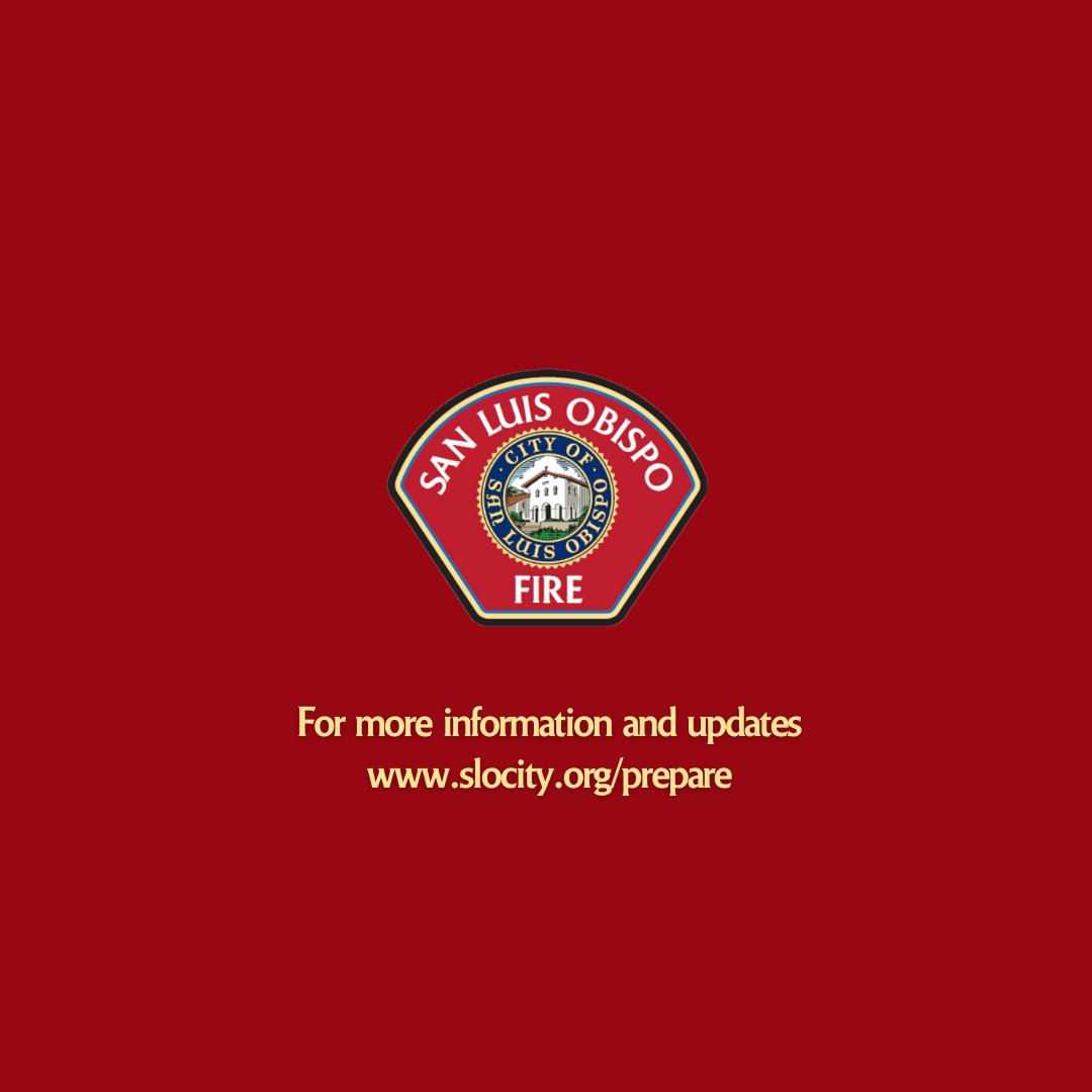 San Luis Obispo City Fire Department tweet media