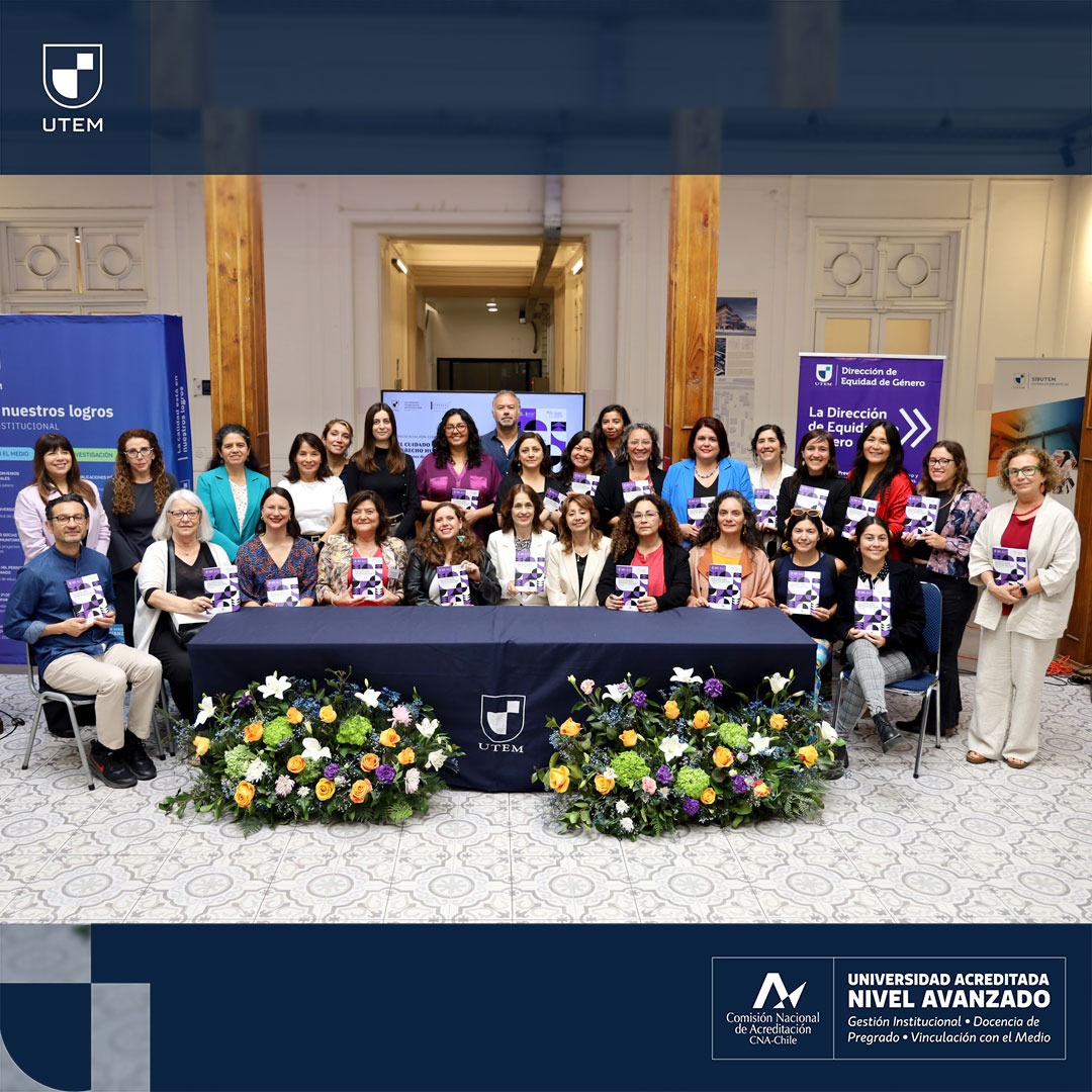 utem's tweet image. La rectora @mpdurans encabeza en la #UTEM presentación del libro &quot;El cuidado como Derecho Humano: Reflexiones desde saberes situados”, que reúne claves, relevancia y proyecciones de este importante campo de estudio a través del trabajo colaborativo entre la #UTEM y la #UBO.