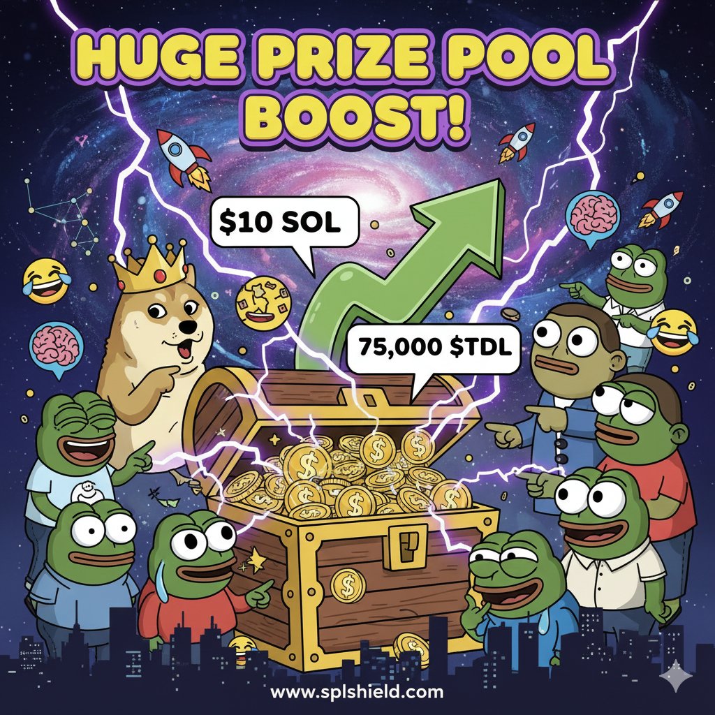 MildrelMiles's tweet image. MEME CONTEST JUST GOT WILDER! 

We&apos;ve UPGRADED the $TDL Meme Contest prize pool! 
 Get your funniest, most creative memes ready because the stakes are HUGE!

NEW &amp;amp; IMPROVED PRIZES:

$10 (SOL)

75,000 $TDL Tokens

Unleash your meme magic &amp;amp; win big!