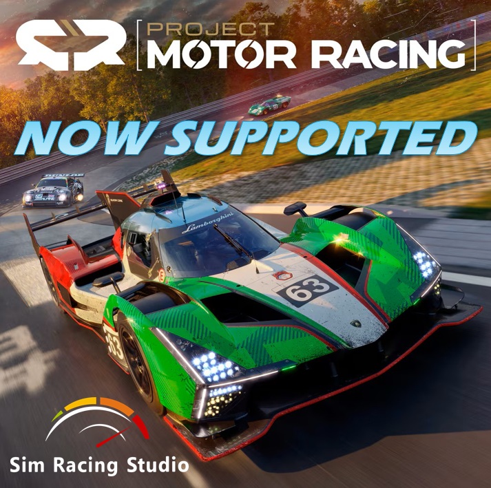simracingstudio's tweet image. Sim Racing Studio now supports Project Motor Racing! Feel the ultimate motion, wind, and tactile immersion straight to your rig with SRS and Project Motor Racing.
- Download the Sim Racing Studio Latest Beta here:
simracingstudio.com/download (click on Latest Beta)
#ProjectMotorRacing