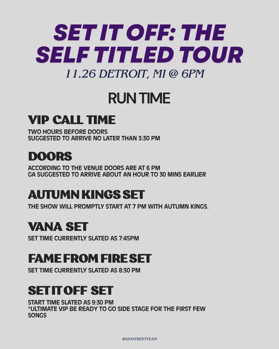 Set It Off Street Team tweet media