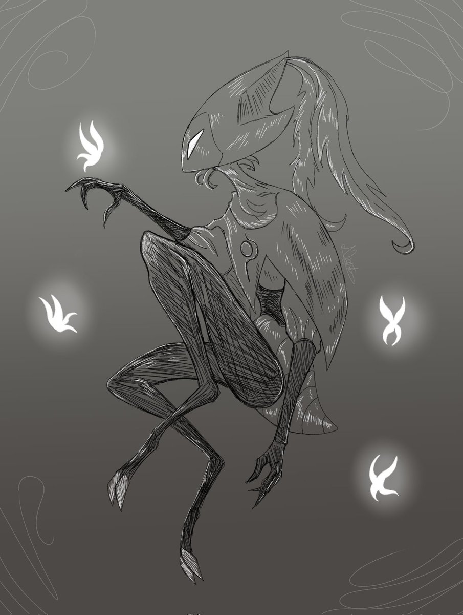 There is nothing left of you, I can see it in your eyes.
Sing the anthem of the angels,
And say the last goodbye.
You're dead alive.
#hollowknight #Hollowknightfanart #silksong #silksongfanart