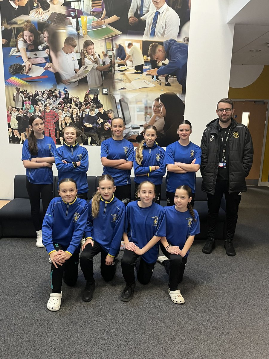 MCSactive's tweet image. Da iawn to
Our Yr 7/ 8 girls who competed on Monday at the @SwansOfficial @SwansWomen tournament at pure football. Diolch Mr Sullivan for coaching the pupils #proudpedept
