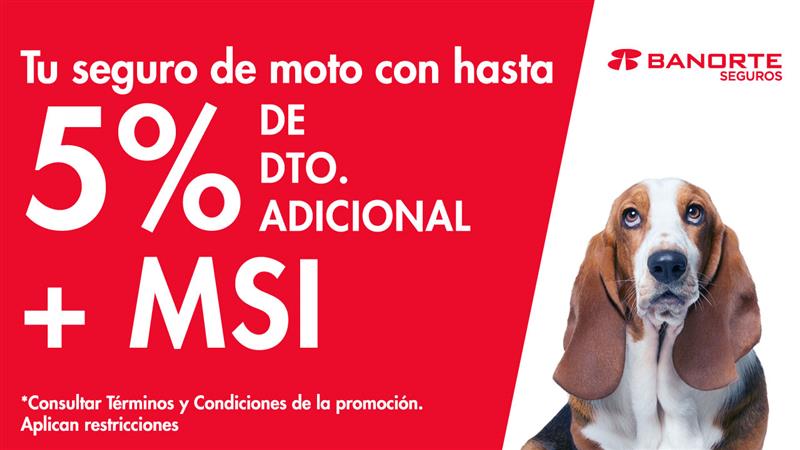 ✨Contrata tu Seguro de Auto Banorte con ayuda de Rastreator y obtén hasta 5% de descuento adicional + MSI. 
 Válido del 26 al 30 de noviembre de 2025. #RastreatorMX #GuauGuau 👉🚗 rastreator.mx
#SeguroDeAuto #Cotizador #ComparadorDeSeguros