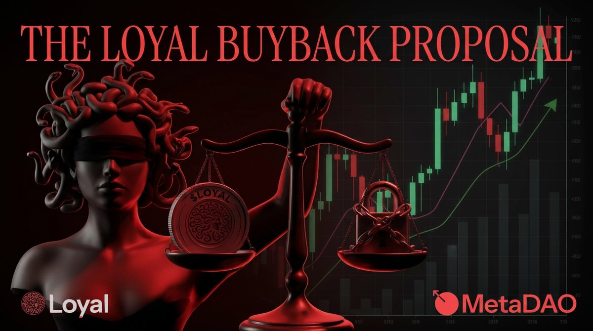 loyal_hq's tweet image. Listen up #Loyalists!

A group of heavy hitters in the DAO are pushing a governance proposal to initialize a buyback of $LOYAL up to Net Asset Value.

We’ve reviewed the mechanics, looked at the game theory, and we have decided to back this move even though it was never part of…