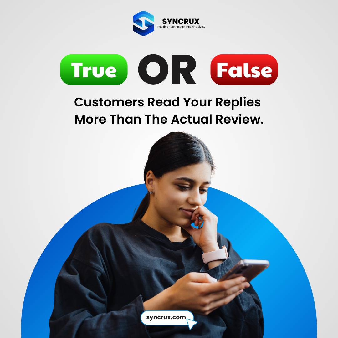 SyncruxAI's tweet image. True — Syncrux makes sure every reply is a PR masterpiece.

Visit Our Website: syncrux.com
#syncrux #ai #chatbot #voiceai #aiassistant #chatbotdevelopment #aitechnology #automationtools #chatbotsolutions #businessautomation #onlinereputation #reviewmanagement