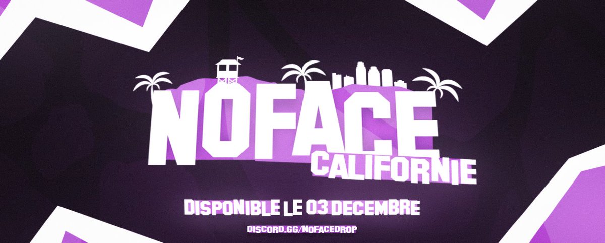 nofacedrop's tweet photo. La nouvelle mise à jour NoFace : Californie sera disponible le Mercredi 03 Décembre 2025 😎

Pour rejoindre le serveur
➡️ https://t.co/BgSFbzPrHS https://t.co/fDcGnr77Rd