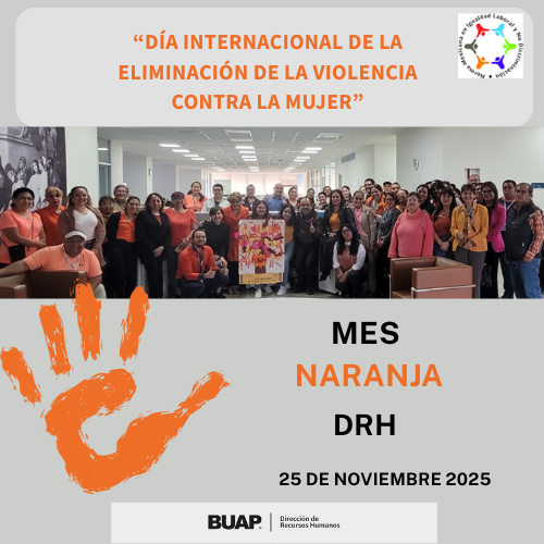 DRHBUAP's tweet image. Árbol Naranja de la Igualdad y Respeto DRH 🍂🟠