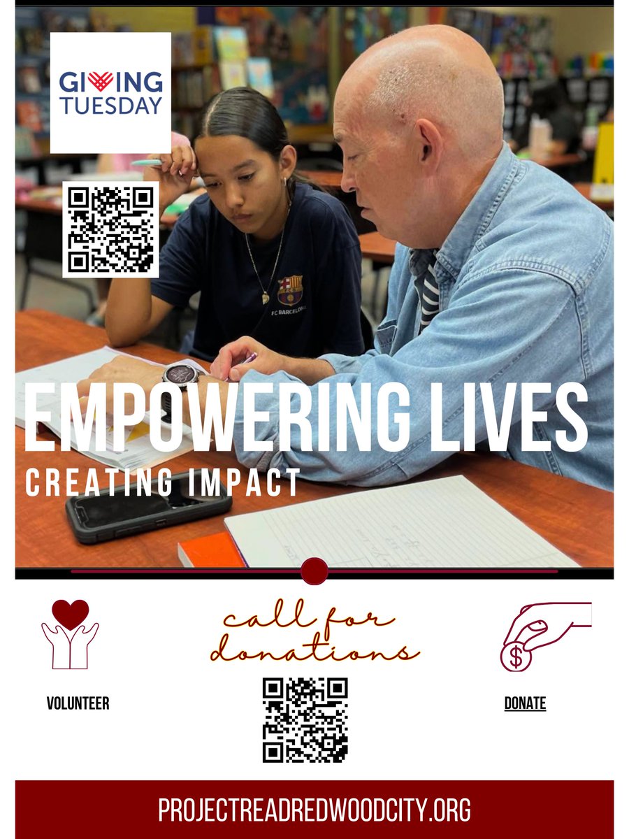 RwcRead's tweet photo. In this season of giving, please consider supporting Project READ. We hope to make this Giving Tuesday our best one yet. Thank you! #givingback https://t.co/ZZ6Jb5eoH4
