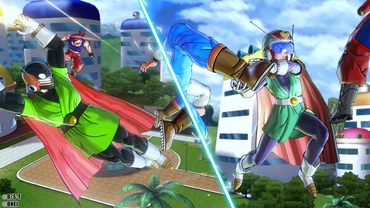 ContonMods's tweet image. XV2 Raid Info

vs. Great Saiyaman 1 &amp;amp; 2

Duration (US Servers are Pacific Time):
November 27th 8 PM - December 3rd 10 PM

Rewards (based on 100k points)

250 TP Medals
140 STP Medals
Artwork 779
Artwork 780

#Xenoverse2 #DBXV2