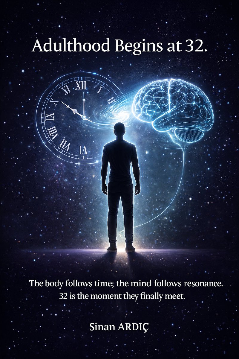 34SA061's tweet photo. @AlertaNews24 🌱 Growth is physical,
⚡ Adulthood is vibrational.

🔺 At 32, the mind enters full resonance;
🧠✨ only then does a person truly become “self.”

🔊 Adulthood is not biological,
🌐 It begins at the frequency age.

💫 When resonance awakens,
👁️ Truth becomes visible.

More soon 🚀 https://t.co/12uWOFd8TF