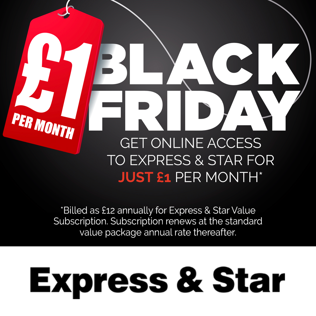 ESWolves_star's tweet image. Subscribe to Express &amp;amp; Star Plus now for just £1 a month for 12 months for exclusive content and an ad-free website

Visit expressandstar.com/subscribe for our Black Friday offer