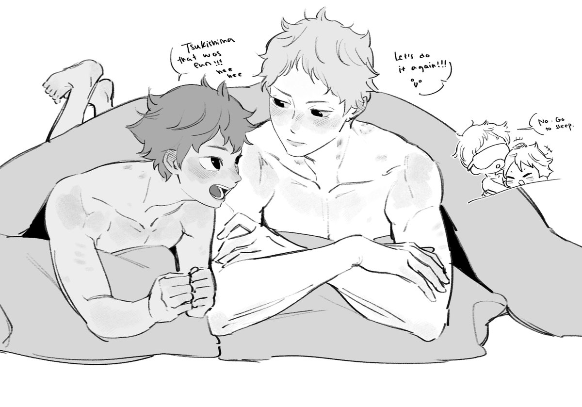 don't be greedy #tsukihina