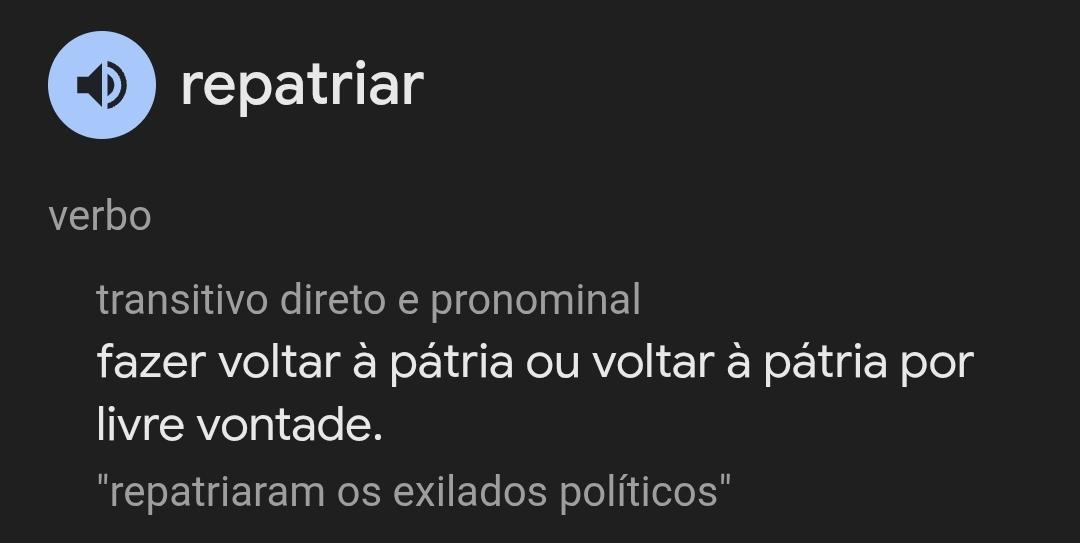 GabrielOBeting's tweet photo. @resenhaflutt @HoradoFlu O uso errado do termo "repatriar" é uma coisa que me deixa estranhamente puto.

Significa TRAZER DE VOLTA AO PAÍS, só faria sentido se o Everaldo no caso estivesse jogando no exterior. https://t.co/UMXg5pd7v1