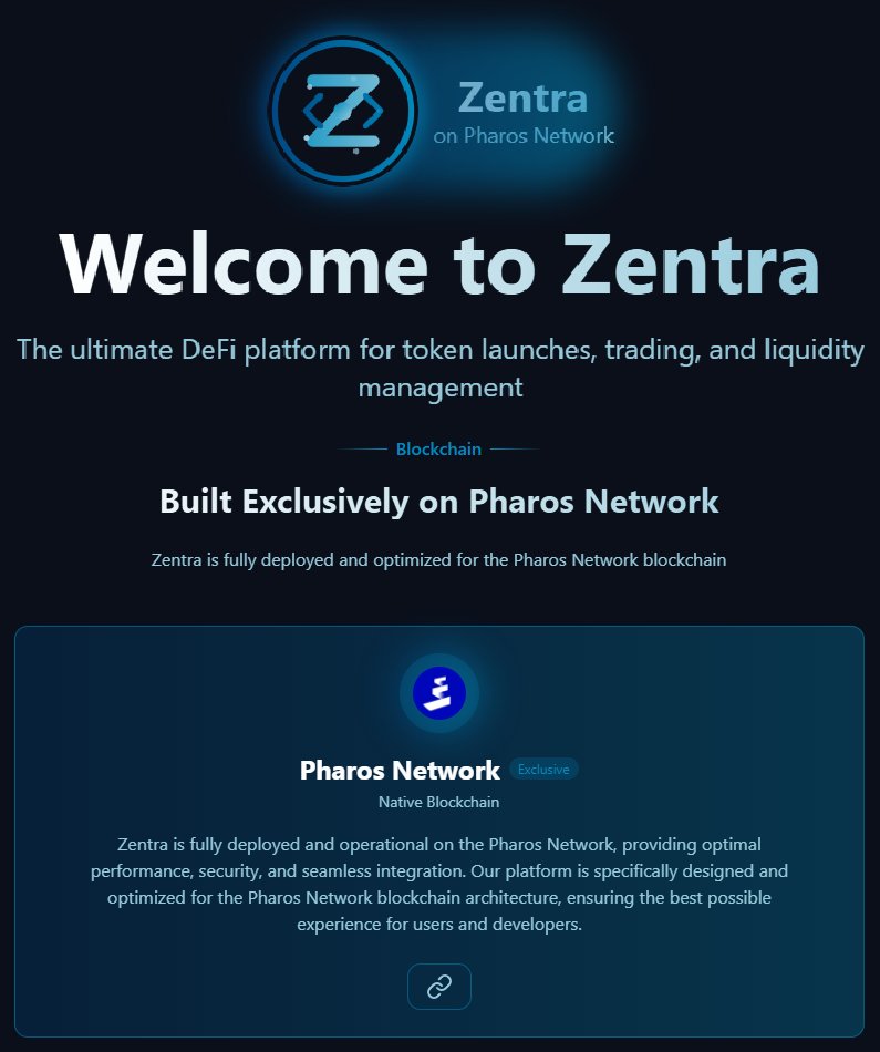 ZJA10791's tweet image. Exploring Zentra X #PharosPathfinders #Week3

It’s week 3 of Pharos Pathfinders Challenge and our featured project this week is @zentrafi!

You’re definately familiar with Zentra right? I mean each time you claim free PHRS tokens from list of Pharos Atlantic Faucets you’ve used…
