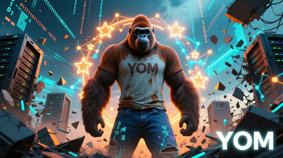 cryptoo_points's tweet image. Evening champions, 
May your night be calm and your wins be loud✌️
$YOM is cooking up momentum, and the heat keeps rising.
If you are  hunting for signals, consider this one loud and clear: keep your eyes on $YOM before the crowd realizes what’s coming.