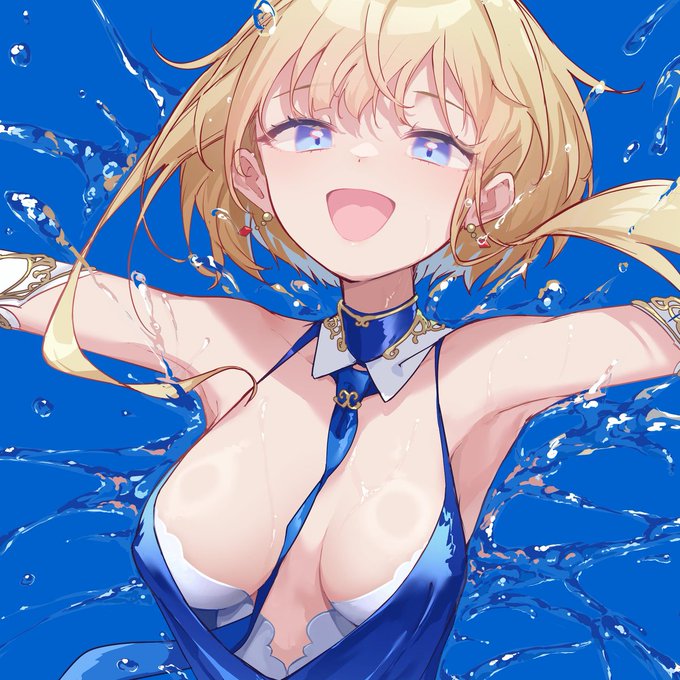 🟦モノクロームと奔る水🟦 