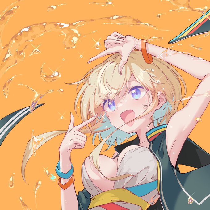 🟧モノクロームと奔る水🟧 