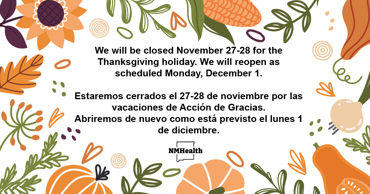 NM Dept. of Health tweet media