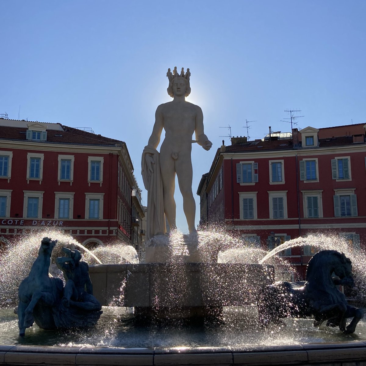 subutex4's tweet image. Nice. Place Massena 
#frenchriviera