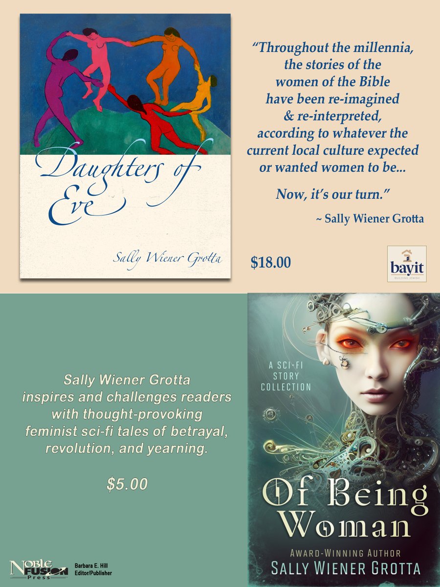 Two great gifts for the women in your life -- only $5 and $18

amazon.com/Being-Woman-Sc…

amazon.com/Daughters-Eve-…

#books #feminist