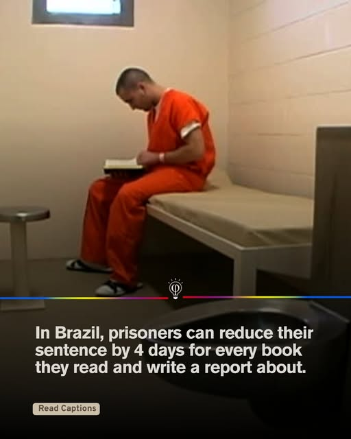 Brazil uses a remarkable policy called Redemption Through Reading, allowing inmates to shorten their prison time by four days for every approved book they finish. To qualify, prisoners must write a handwritten essay showing they truly understood the book, which can be from