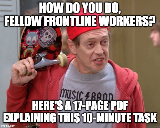 When HQ *really* wants to “speak the frontline’s language.”

Sidekick gets it. Real stories and smarter comms from people who’ve actually worn the name tag.

👟 Subscribe here: hubs.ly/Q03SS4wb0