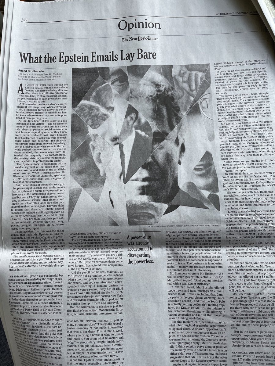 One of the most interesting things I’ve read in the NYT in years.