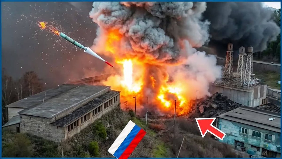 1/3
**At 3:00 A.M.! Four Ukrainian NEPTUNE Warheads Struck a Russian Missile Factory**

At precisely 3:00 a.m., Ukraine launched a daring precision strike using four NEPTUNE cruise missiles that slammed directly into a major Russian missile factory deep inside enemy territory.