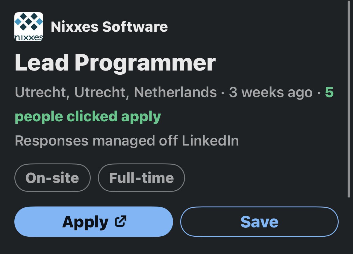 1EternalGames's tweet image. 🚨🚨 عاجل

استوديو Nixxes التابع لسوني يبحث عن مبرمج رئيسي لأجل نقل وتطوير العاب Playstation الى الـPC ‼️

ربما سوني تتجه الى اصدار حصرياتها من اول يوم على الـPC اخيرا 👀