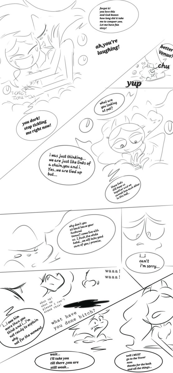 Hazbin hotel comic: links of a chain
Part 9 
#HazbinHotelFanart #HazbinHotelOC #HazbinHotel #hazbinhotelcomic