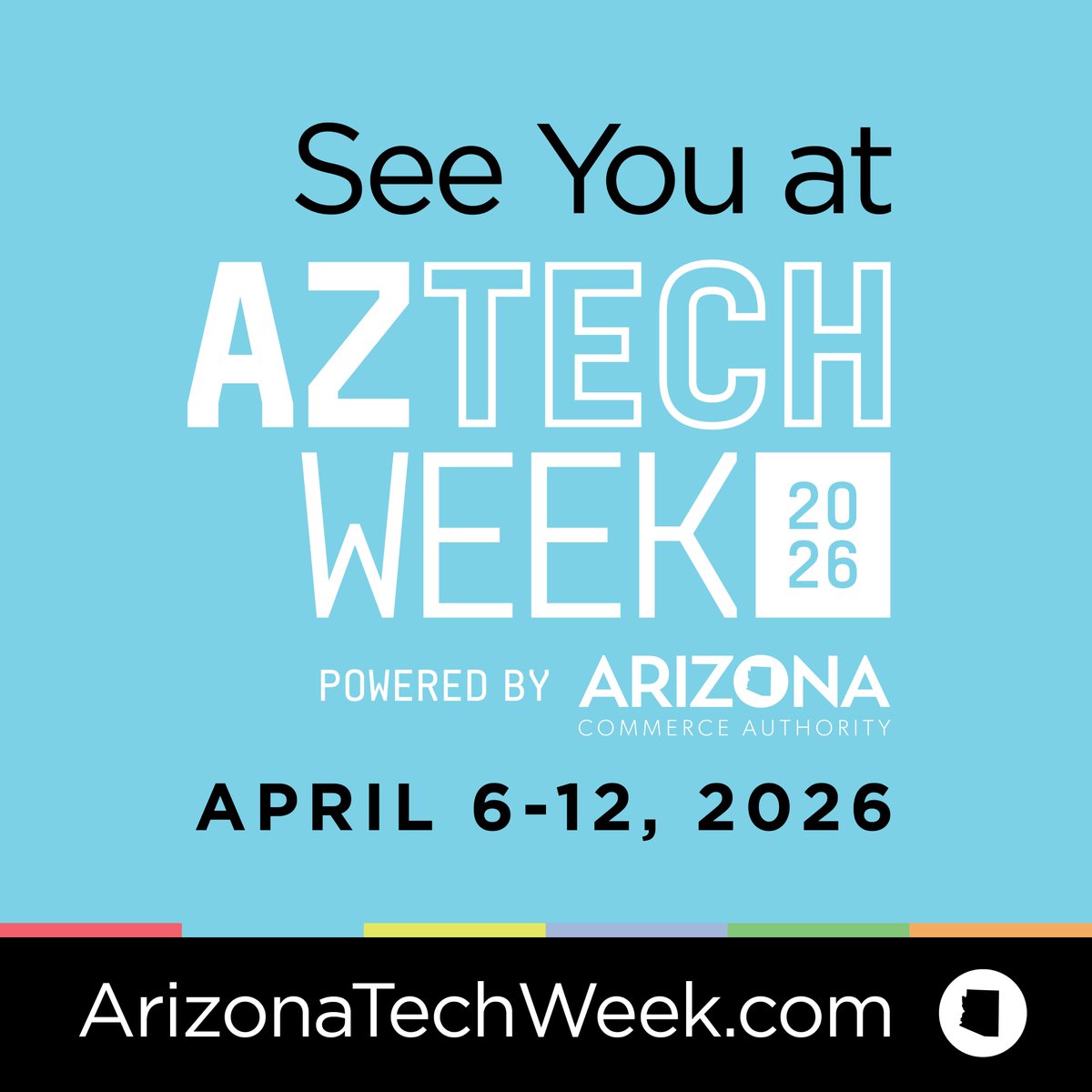 AZTechWeek's tweet image. You can now submit your event for Arizona’s largest statewide celebration of startups, innovation, and tech! 🌐✨ Put your company, community, or region on the map during #AZTechWeek.

👉 azcommerce.com/az-tech-week/h…
