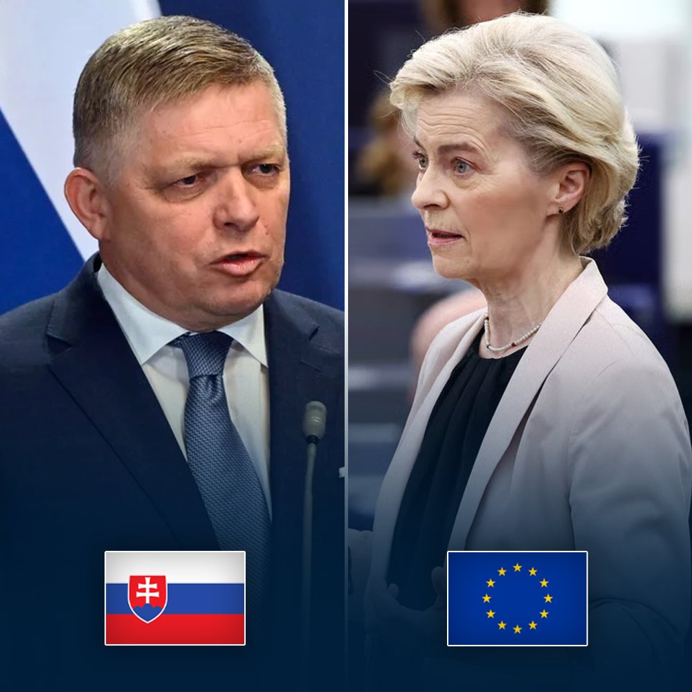 Bezczelność von der Leyen nie zna granic. Komisja Europejska wszczęła postępowanie wobec Słowacji za... wprowadzenie zmian w konstytucji i obronę tradycyjnych wartości❗

Słowacy we wrześniu przegłosowali zmiany w konstytucji gwarantujące nadrzędność prawa krajowego nad unijnym w