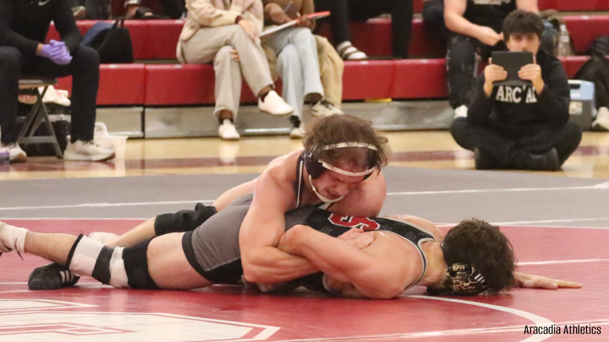 theopenmat's tweet image. NCAA Division III Wrestling Rankings: First-year wrestling program Arcadia has a new No. 1-ranked wrestler at 133 pounds: Jacob Blair. He won his second tournament title of the season this past weekend at the Cougar Classic to remain undefeated this season.…