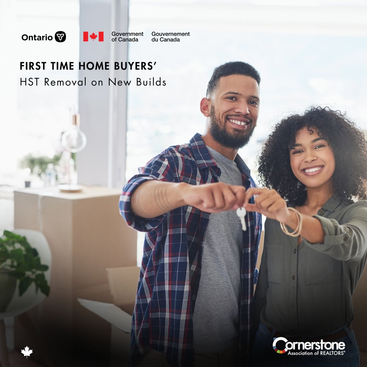 First Time Home Buyers’ HST Removal on New Builds 
 
The Provincial government matched the federal government’s pledge to create a rebate for the HST on new homes up to $1 million, and a reduction in HST for homes between $1 million and $1.5 million.
