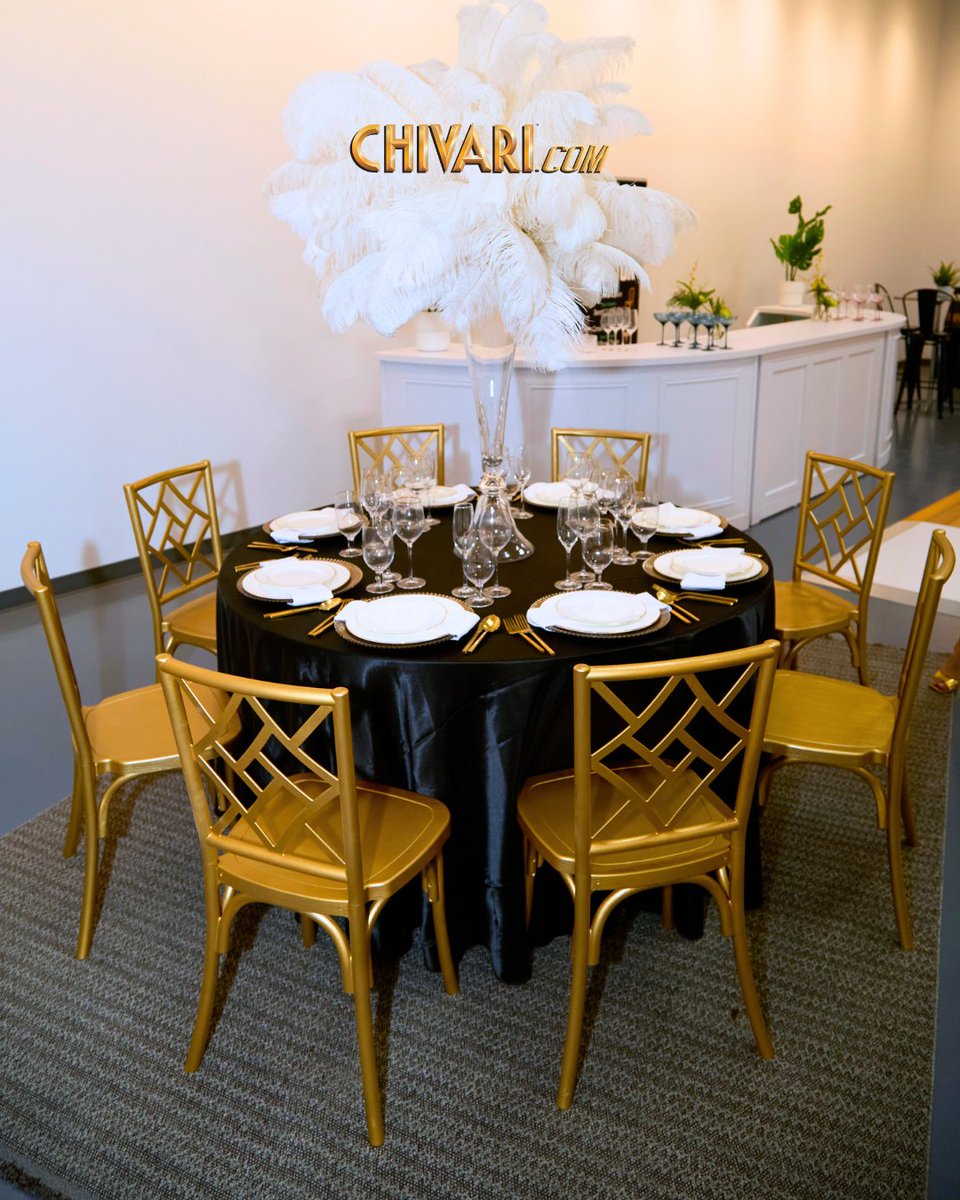 chivarichair's tweet image. Elevate your holiday events with our elegant #table &amp;amp; #chair setups, linens, and stunning Tableware! 🍽️✨ Perfect for weddings, corporate events, and more. Shop now for unforgettable gatherings! Visit our showroom or call (800) 404-4847 / (305) 487-8960. 🔗…