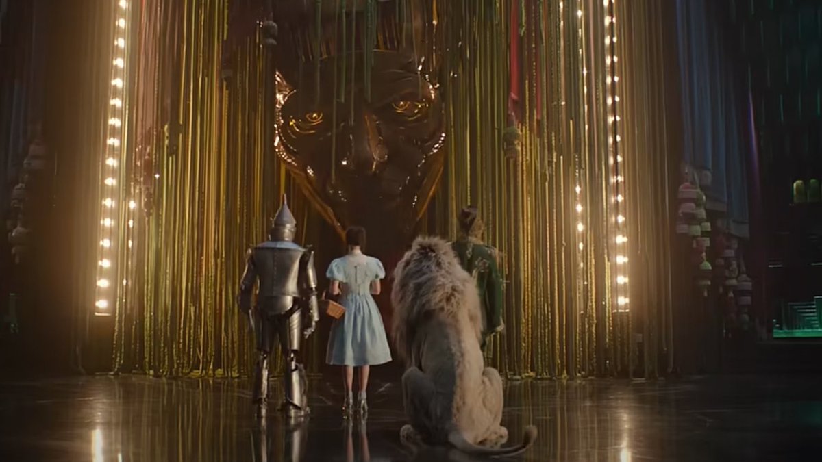 skippybayleaf's tweet image. do y’all think fiyero and boq even talked on this walk or do you think they just played the quiet game